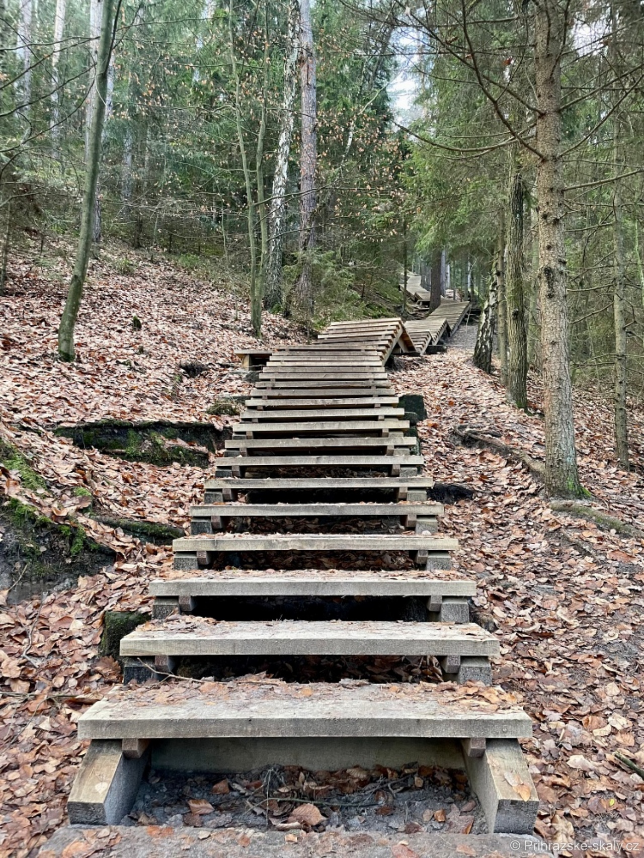 Nové příhrazské schody