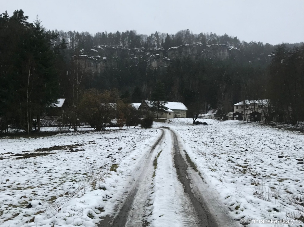 Zima v Příhrazích